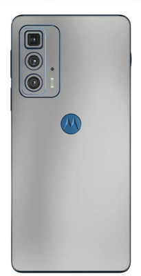 Vcare GadGets Moto Edge 20 Pro Mobile Skin(Silver)