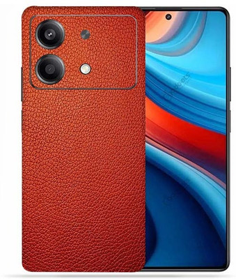 OggyBaba Poco X6 Neo 5g Mobile Skin(Red Leather)