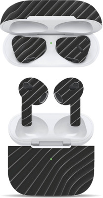 VYBE The Smart Choice Apple Airpods 3rd Generation Abstract Mobile Skin(Multi Colour B66)