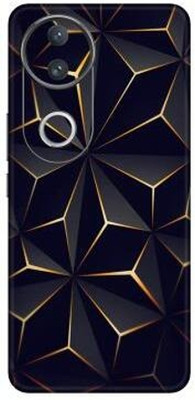 Vcare GadGets T4R (5G) Mobile Skin(Black & Gold)