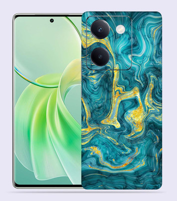 OggyBaba Vivo Y200 Pro 5G, Premium Skins Mobile Skin(Golden Lava)