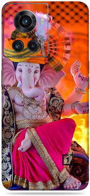 SkinoMania Oneplus 10R-5G Mobile Skin(Multicolor Ganesha)