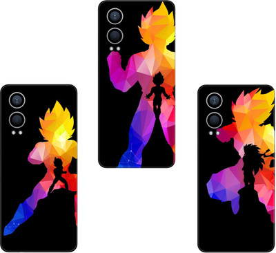 wrap craft ONEPLUS NORD 4 5G(PACK OF 3)Camera&Back Protector Premium Vinyl Mobile Skin(Multicolor)