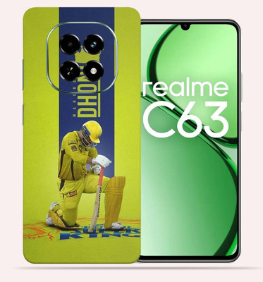 OggyBaba Realme C63 5g Mobile Skin(King Dhoni)
