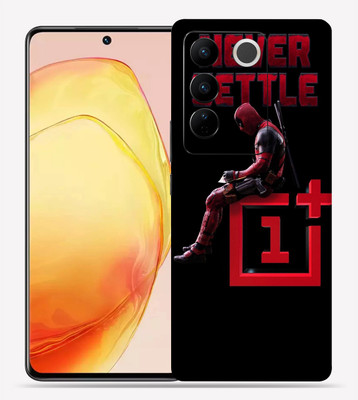 Skinex Vivo V27 pro 5g, One Plus Sign Mobile Skin(Multicolor Mobile Skin With camera protector (Back + Camera + Side))