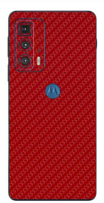 Vcare GadGets Moto Edge 20 Pro Mobile Skin(Red)