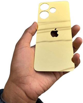TWUAOP TECNO SPARK GO 2024 MOBILE SKIN BACK PANNEL ACRYLIC SHEET Mobile Skin(Gold)