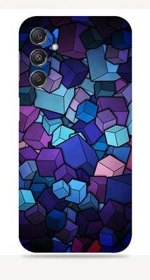 WeCre8 Skin's SAMSUNG Galaxy M34 5G Mobile Skin(Cubes Vector)