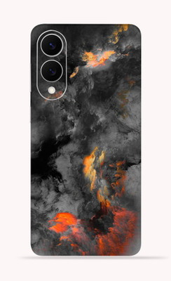 OggyBaba Samsung S25 edge 5g Mobile Skin(Black clouds)