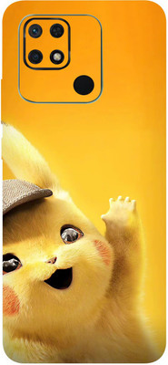 BugguSkin Redmi 10C, Redmi 10c Mobile Skin(Ultra Super Baby Pikachu Skin With High Matte Finish.)