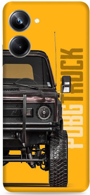 WeCre8 Skin's Realme 10 Pro 5G Mobile Skin(Truck Pubg Multicolor Premium Quality Mobile Skin With Cleaning Wipe)