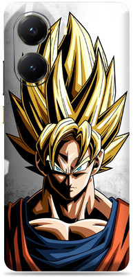 SkinoMania POCO X7 Pro 5G Premium Vinyl Mobile Skin (Multicolor) Mobile Skin(Goku-Yellow)