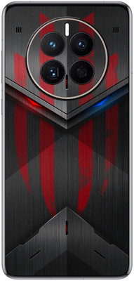 FCS Huawei Mate 50 Printed Back skin Mobile Skin(Red Magic Texture)