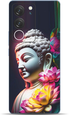 VYBE Vivo V29 Pro The Buddha Mobile Skin Mobile Skin(Light Blue 36)