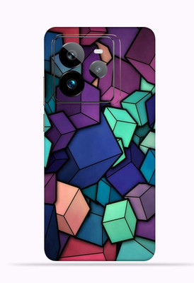 Mclaxa Realme GT 7 pro 5g Mobile Skin(Fade Cubes)