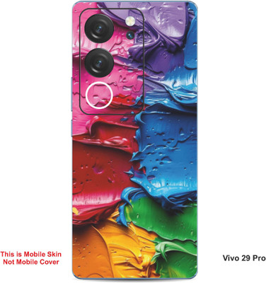 VYBE The Smart Choice Vivo 29 Pro Art Embossed Mobile Skin(Burnt Umber 2)