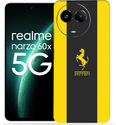 OggyBaba Realme Narzo 60X 5g Mobile Skin(Ferrari)