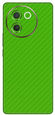 Vcare GadGets Fiber Carbon Green V30e 5G Mobile Skin(Fiber Carbon Green)