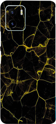 AsSkin Vivo Y15c Mobile Skin(Black Abstract Mobile Skin WIth High Matte Finish)