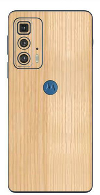 Vcare GadGets Moto Edge 20 Pro Mobile Skin(Wooden)
