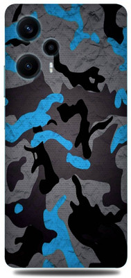 WeCre8 Skin's poco f5 Mobile Skin(Cam_Blue Multicolor Skin)