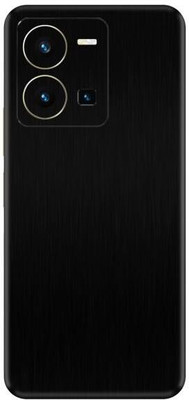 Vcare GadGets Y35 2022 Brushed Black Back Side Premium Mobile Skin(Brushed Black)
