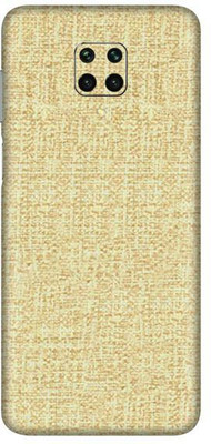 Vcare GadGets Redmi Note 9 Pro Max Mobile Skin(Light Hemp Wooden)