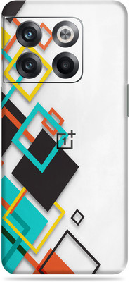 SkinoMania Oneplus 10T Mobile Skin(Multicolor Squar)