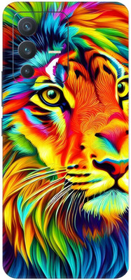 SKINADDA Vivo V23 5G Premium Vinyl Mobile Skin(Multicolor)