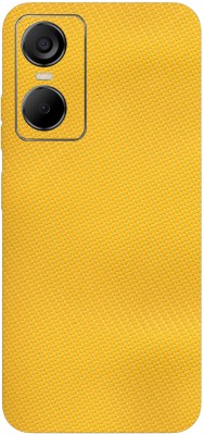 AsSkin Tecno Pop 6 Pro, Tecno pop 6 pro, Tecno Mobile Skin(Ultra Super Yellow Carbon Fiber With High Matte Finish)