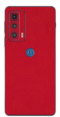 Vcare GadGets Moto Edge 20 Pro Mobile Skin(Red)