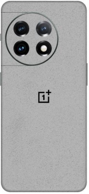 Vcare GadGets One Plus 11 5G With Logo Mobile Skin(Silver)