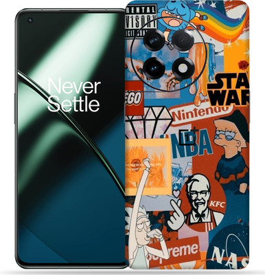 Skinex Oneplus 11R 5G, NASA Mobile Skin(Multicolor Mobile Skin With camera protector (Back + Camera + Side))