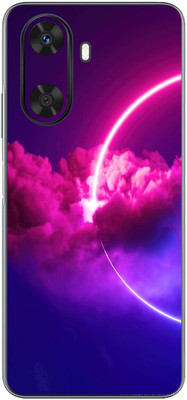 FCS Huawei Enjoy 60 Printed Back skin Mobile Skin(Sky Red)