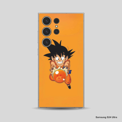 VYBE The Smart Choice Samsung S24 Ultra Goku Mobile Skin Mobile Skin(Deep Saffron 22)