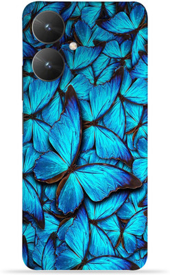 Gizmo Wraps Poco M6 5g Mobile Skin(Butterfly Blue)