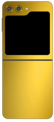 Vcare GadGets Samsung Galaxy Z Flip5 5G Mobile Skin(Gold)
