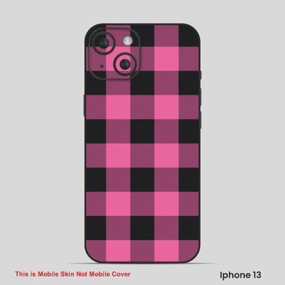 VYBE The Smart Choice iPhone 13 Pattern Mobile Skin(Medium Pink 6)