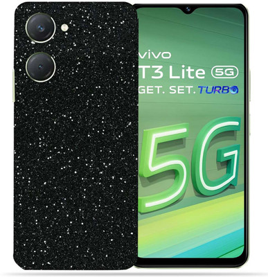 OggyBaba OggyBaba Realme Narzo 70x 5g Mobile Skin(Black Gliter)