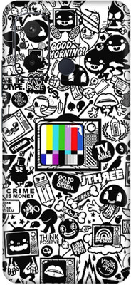 wrap craft REDMI 12C Premium Vinyl Mobile Skin(Multicolor)