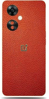 BUGGU OnePlus Nord CE 3 Lite 5G, 1+Nord CE 3 Lite 5G Mobile Skin(Ultra Super Red Leather Skin With High Matte Finish.)
