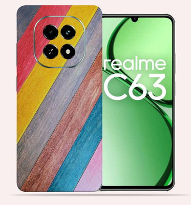 OggyBaba Realme C63 5g Mobile Skin(Colored Texture)