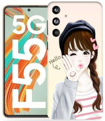 OggyBaba Samsung Galaxy F55 5g Mobile Skin(Cute-Girl)