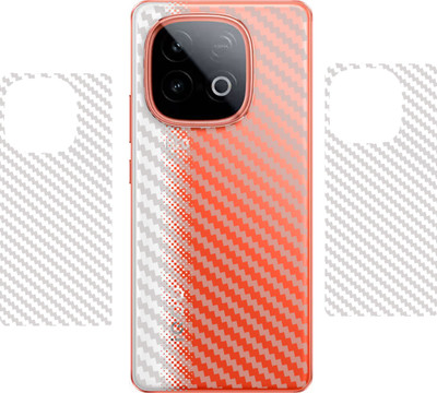 SHIVATRIX IQOO NEO 10 5G, || 3D CARBON FIBER ULTRA THIN BACK LAMINATION || (PACK OF 2) Mobile Skin(Transparent)