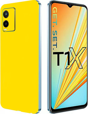 LAMHA Vivo T1X 5G, vivo t1x 5g Mobile Skin(Yellow)