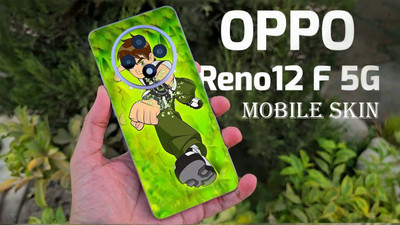 BUGGU OPPO Reno 12F 5G Mobile Skin(Multicolor)
