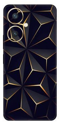 Vcare GadGets Y27 (4G) 2023 Mobile Skin(Black & Gold)