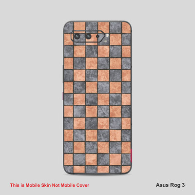 VYBE The Smart Choice Rog 3 Pattern Mobile Skin Mobile Skin(Multi Colour AG7)