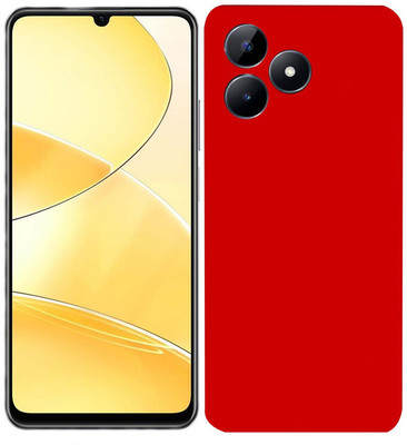 LAMHA Realme C 51 Mobile Skin(Ultra Super Red Skin With HiighQuality Matte Finish.)