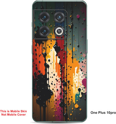 VYBE The Smart Choice One Plus 10 Pro Pattern Embossed Mobile Skin(Tiger Eye A8)